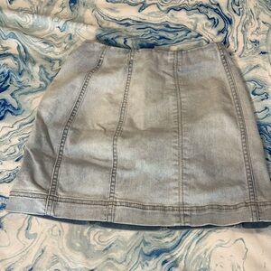 Denim Mini Skirt
